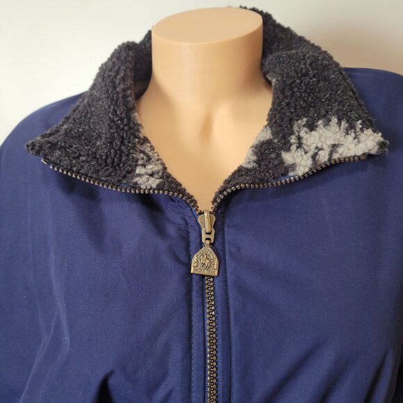 Pacific Trail Womens Reversible Fleece Jacket With Nature Print - Picture 9 of 16